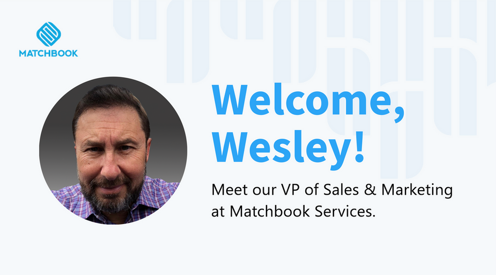 Wesley Billingslea joins Matchbook AI as VP of Sales & Marketing